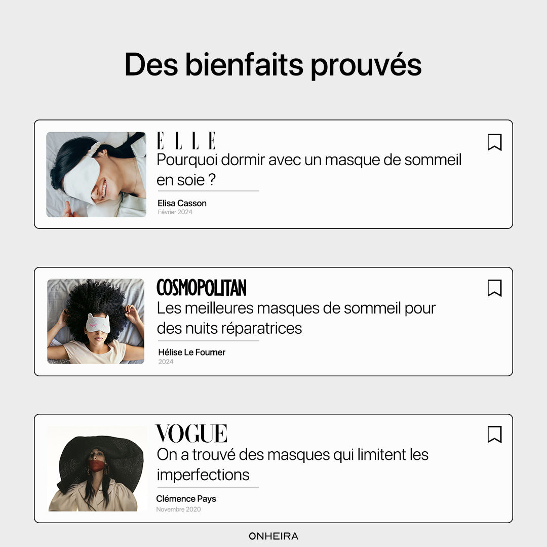 Masque sommeil Premium