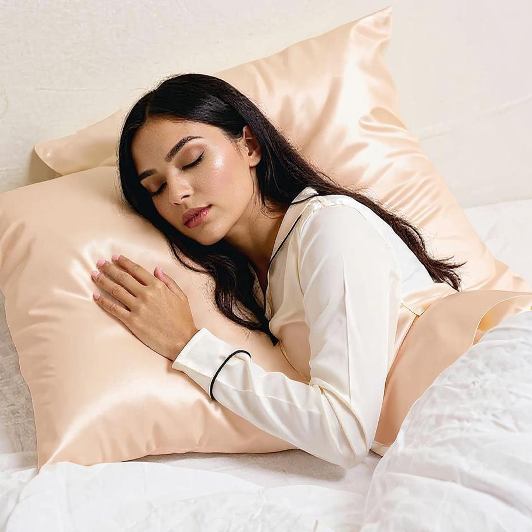 Taie d'oreiller en pure soie