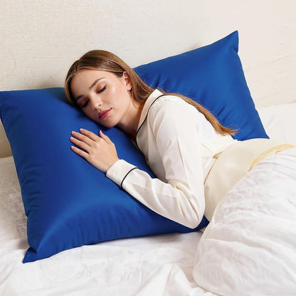 Taie d'oreiller en pure soie