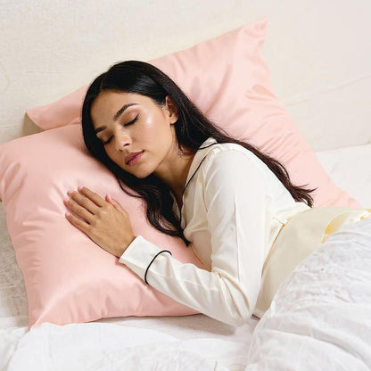 Taie d'oreiller en pure soie