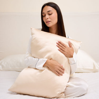 Taie d'oreiller en pure soie