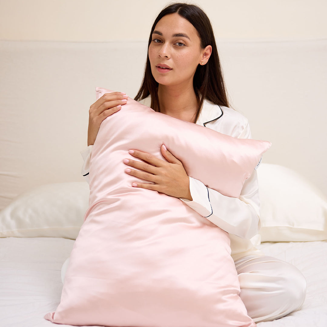 Taie d'oreiller en pure soie